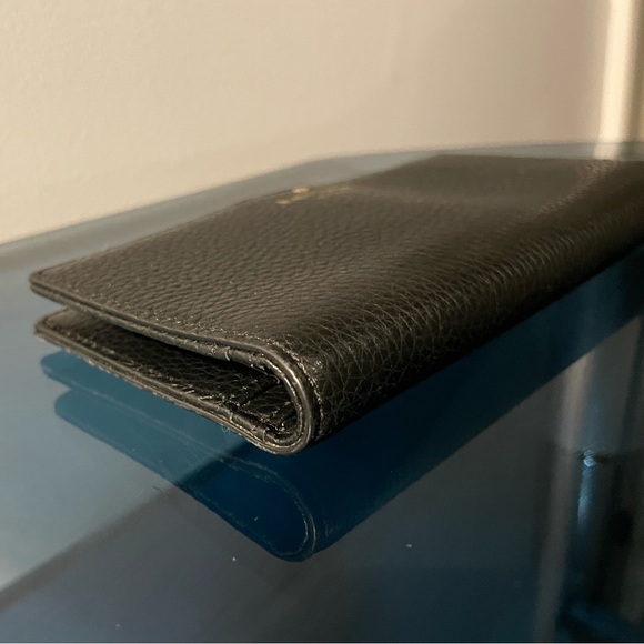 NWOT - Kate Spade Bifold Wallet - Pebbled Leather - Snap Closure thin wallet - Picture 7 of 9
